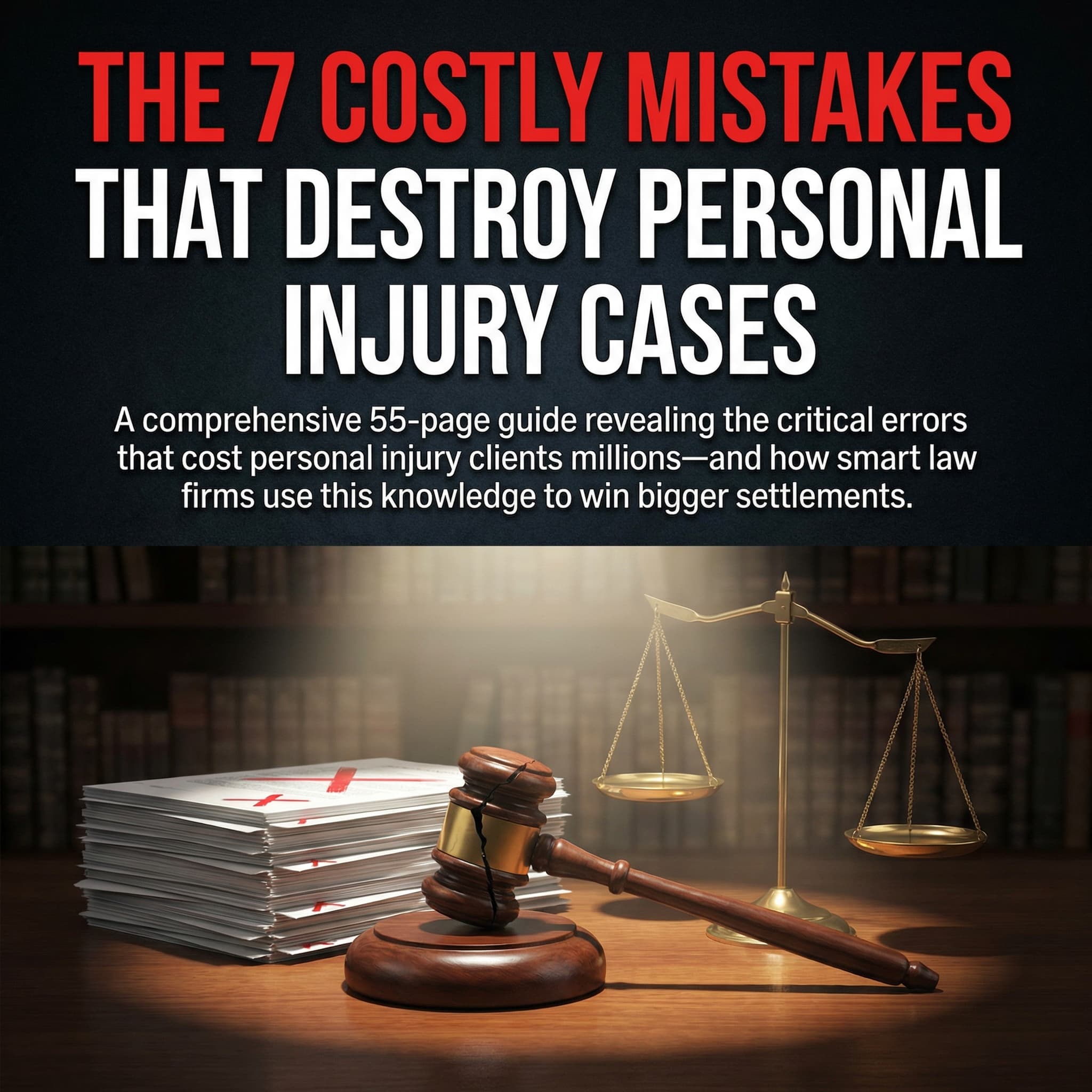 The 7 Costly Mistakes That Destroy Personal Injury Cases
