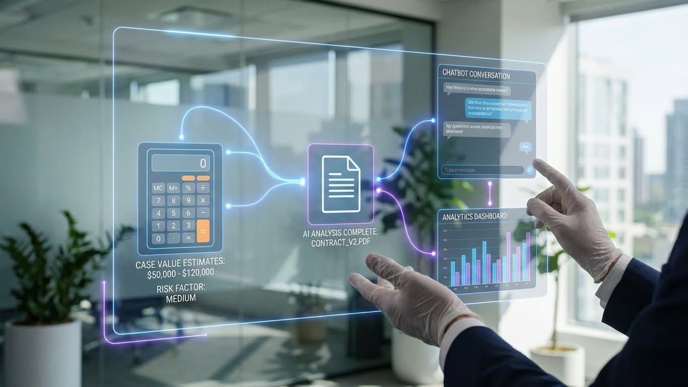 AI voice assistant answering calls for law firms 24/7