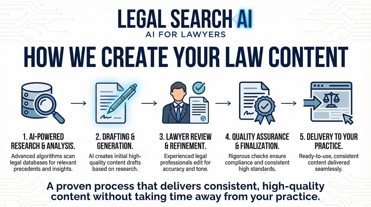 Our process for creating legal content