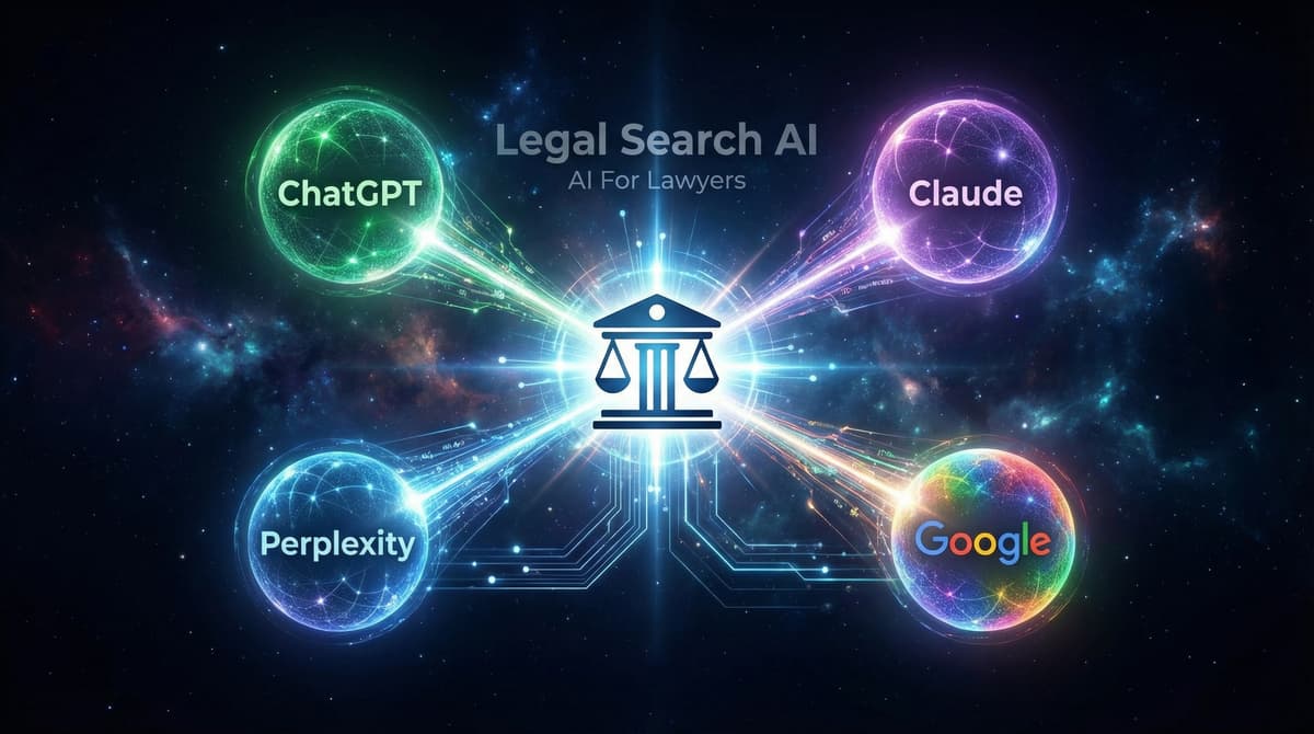 AI Search Visualization - How AI recommends lawyers