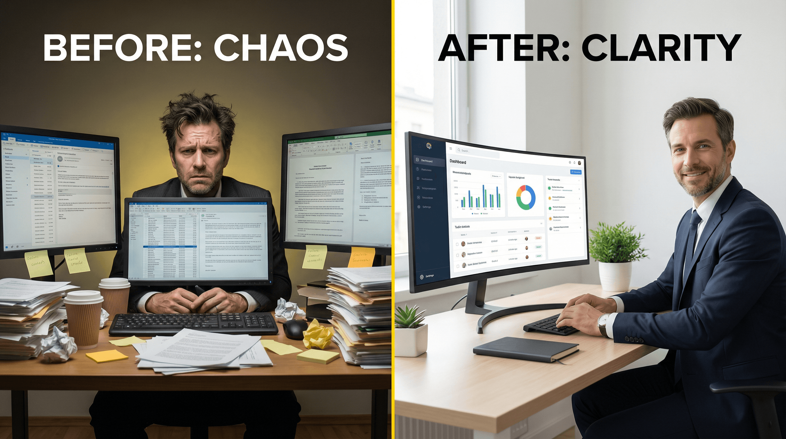Transform your law firm from chaos to organized AI-powered efficiency